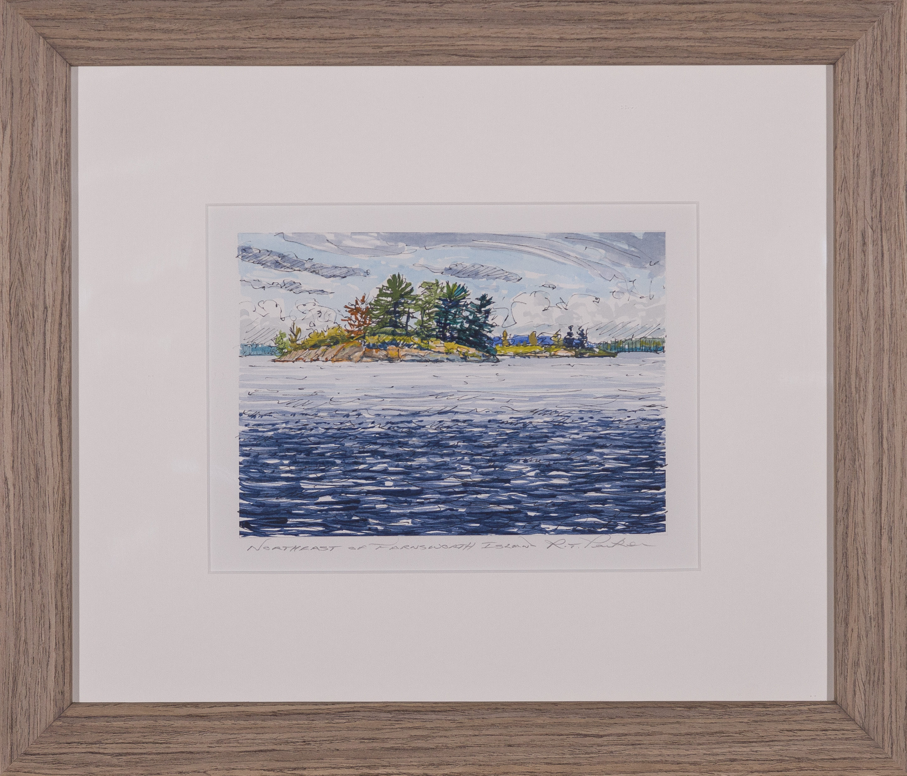 Northeast of Farnsworth Island by Randolph Parker Mayberry Fine Art