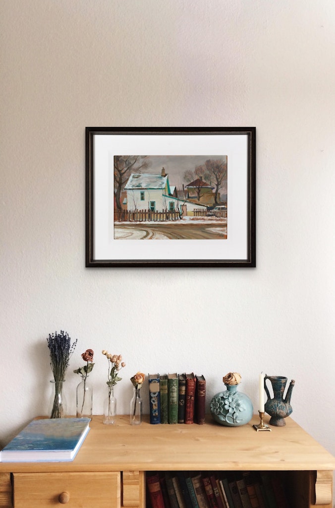 Henry Ave. Winnipeg by Leo Mol | Mayberry Fine Art