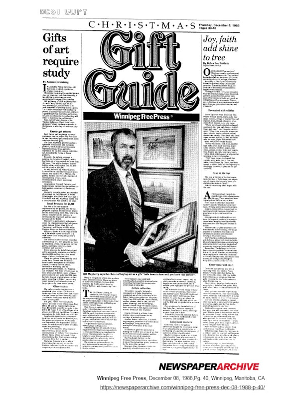 Winnipeg Free Press Dec 08 1988 P 401024 1